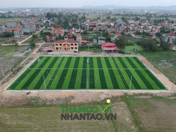 Một vài hình ảnh của dự án sân bóng đá tại Quế Võ, Bắc Ninh: 4