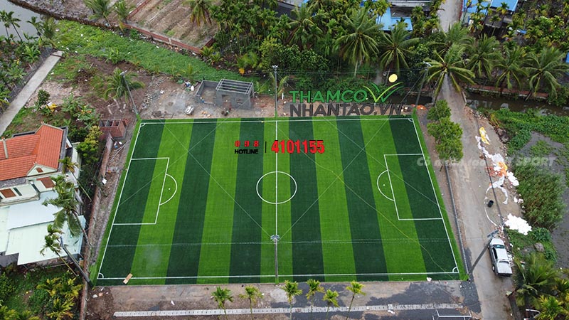 Một vài hình ảnh của dự án sân bóng đá cỏ nhân tạo tại Thủy Nguyên, Hải Phòng: 4