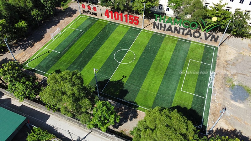 Một vài hình ảnh của dự án sân bóng đá cỏ nhân tạo tại Diễn Châu, Nghệ An: 6