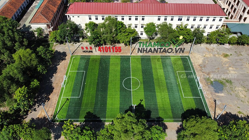 Một vài hình ảnh của dự án sân bóng đá cỏ nhân tạo tại Diễn Châu, Nghệ An: 7