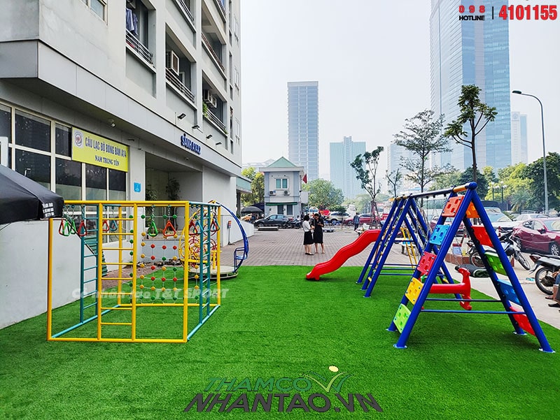 Một vài hình ảnh của dự án sân chơi cộng đồng chung cư Nam Trung Yên, Hà Nội: 6