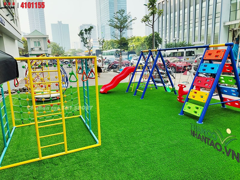 Một vài hình ảnh của dự án sân chơi cộng đồng chung cư Nam Trung Yên, Hà Nội: 4