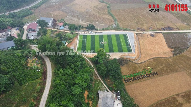 Dự án sân bóng đá cỏ nhân tạo tại Mường Khương, Lào Cai