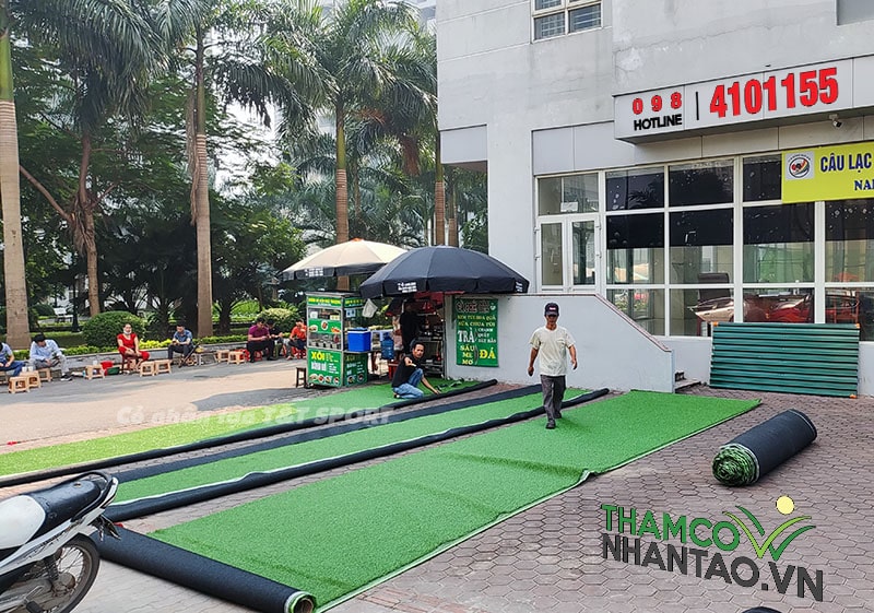 Một vài hình ảnh của dự án sân chơi cộng đồng chung cư Nam Trung Yên, Hà Nội: 1