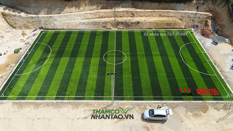 Một vài hình ảnh của dự án sân bóng đá cỏ nhân tạo tại Trạm Tấu, Yên Bái: 4