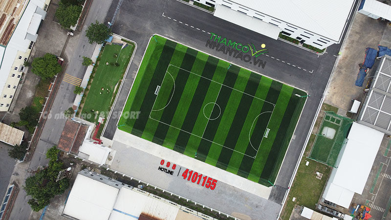 Dự án sân bóng đá cỏ nhân tạo tại Trường THPT dân tộc nội trú Nguyễn Bỉnh Khiêm, Võ Nhai, Thái Nguyên