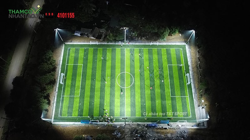 Một vài hình ảnh của dự án sân bóng đá cỏ nhân tạo tại Cẩm Thủy, Thanh Hóa: 8