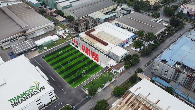 Dự án sân bóng đá cỏ nhân tạo tại Khu công nghiệp Tiên Du, Bắc Ninh