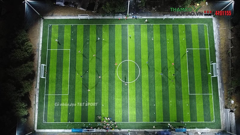 Một vài hình ảnh của dự án sân bóng đá cỏ nhân tạo tại Cẩm Thủy, Thanh Hóa: 7