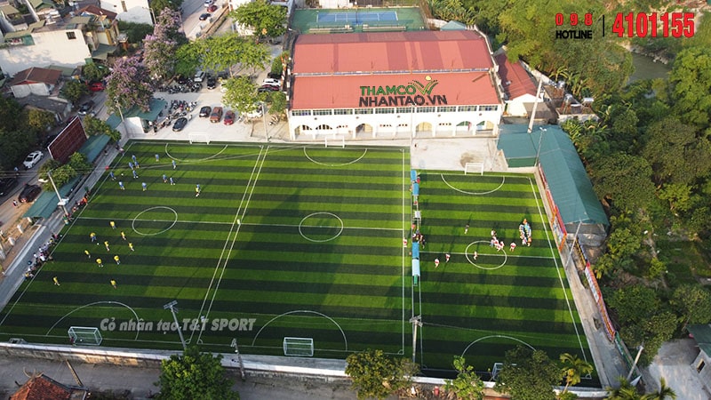 Một vài hình ảnh của dự án sân bóng đá cỏ nhân tạo tại thành phố Hà Giang: 7