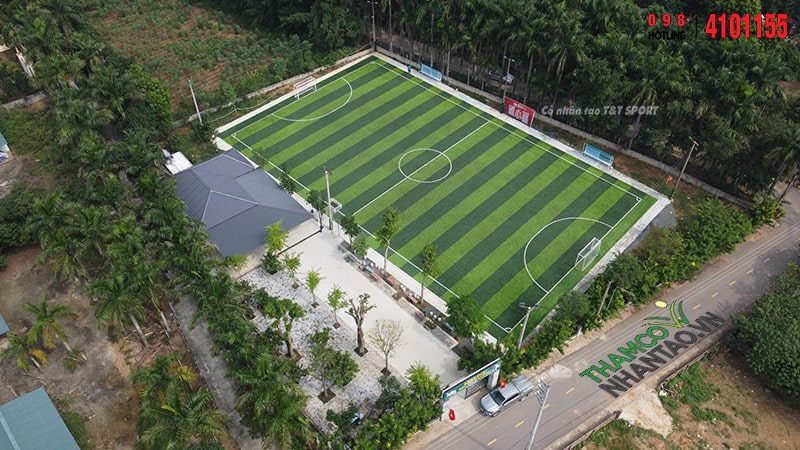 Dự án sân bóng đá cỏ nhân tạo Mr Thêm – Bích, tại Đồng Trạng, Cổ Đông, Sơn Tây, Hà Nội