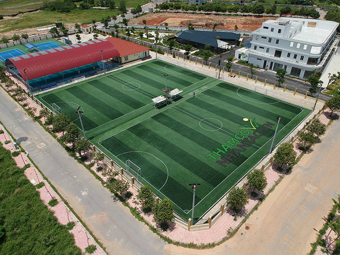 Một vài hình ảnh của dự án Sân bóng đá cỏ nhân tạo tại thành phố Vĩnh Yên, tỉnh Vĩnh Phúc: 11