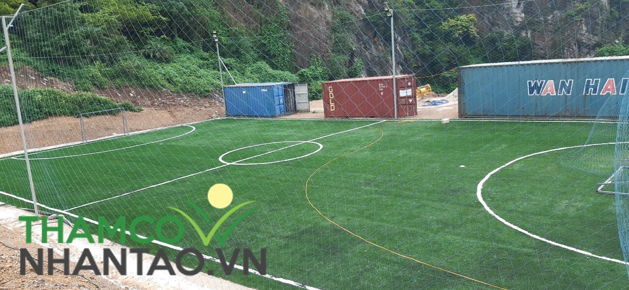 Một vài hình ảnh của dự án sân bóng đá công ty Sao Đà Lạt tại đảo Cát Bà, Hải Phòng: 4