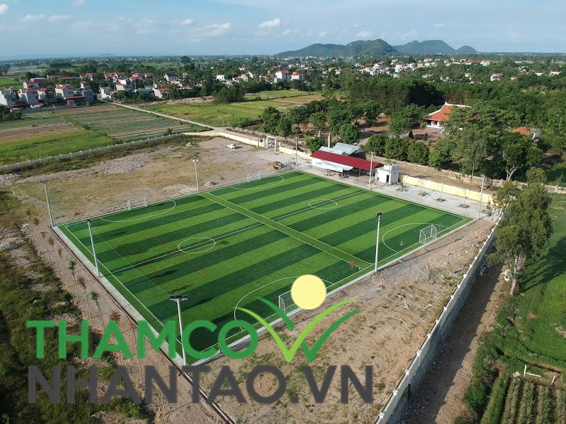 Một vài hình ảnh của dự án sân bóng đá trung tâm TDTT huyện Hoằng Hóa, Thanh Hóa: 2