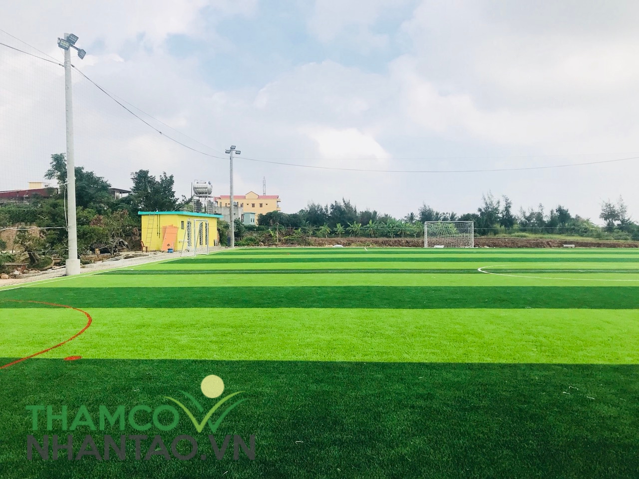 Một vài hình ảnh của dự án sân bóng đá tại Hải Hậu, Nam Định: 6
