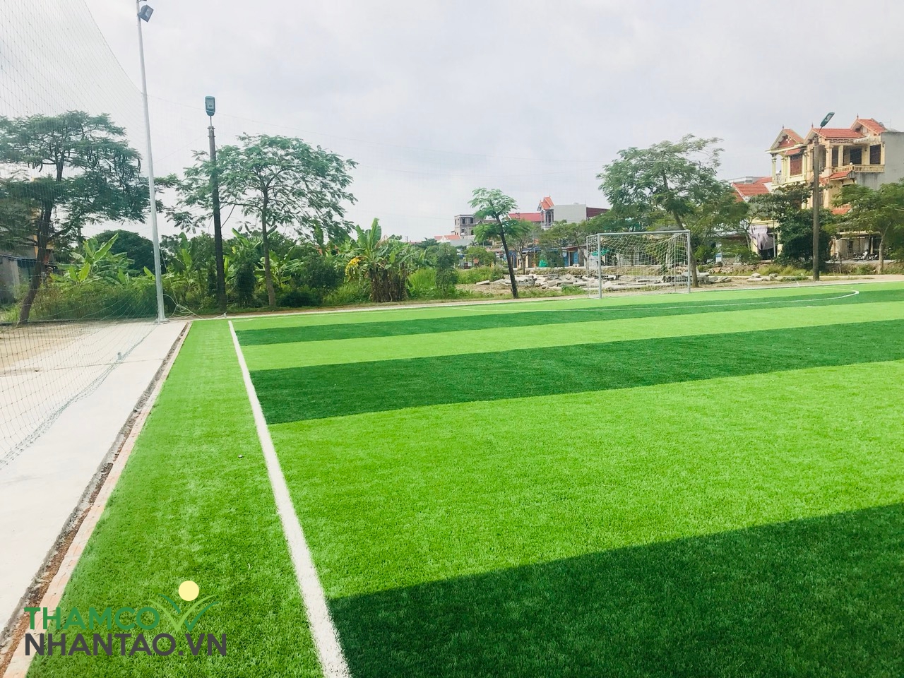 Một vài hình ảnh của dự án sân bóng đá tại Hải Hậu, Nam Định: 2