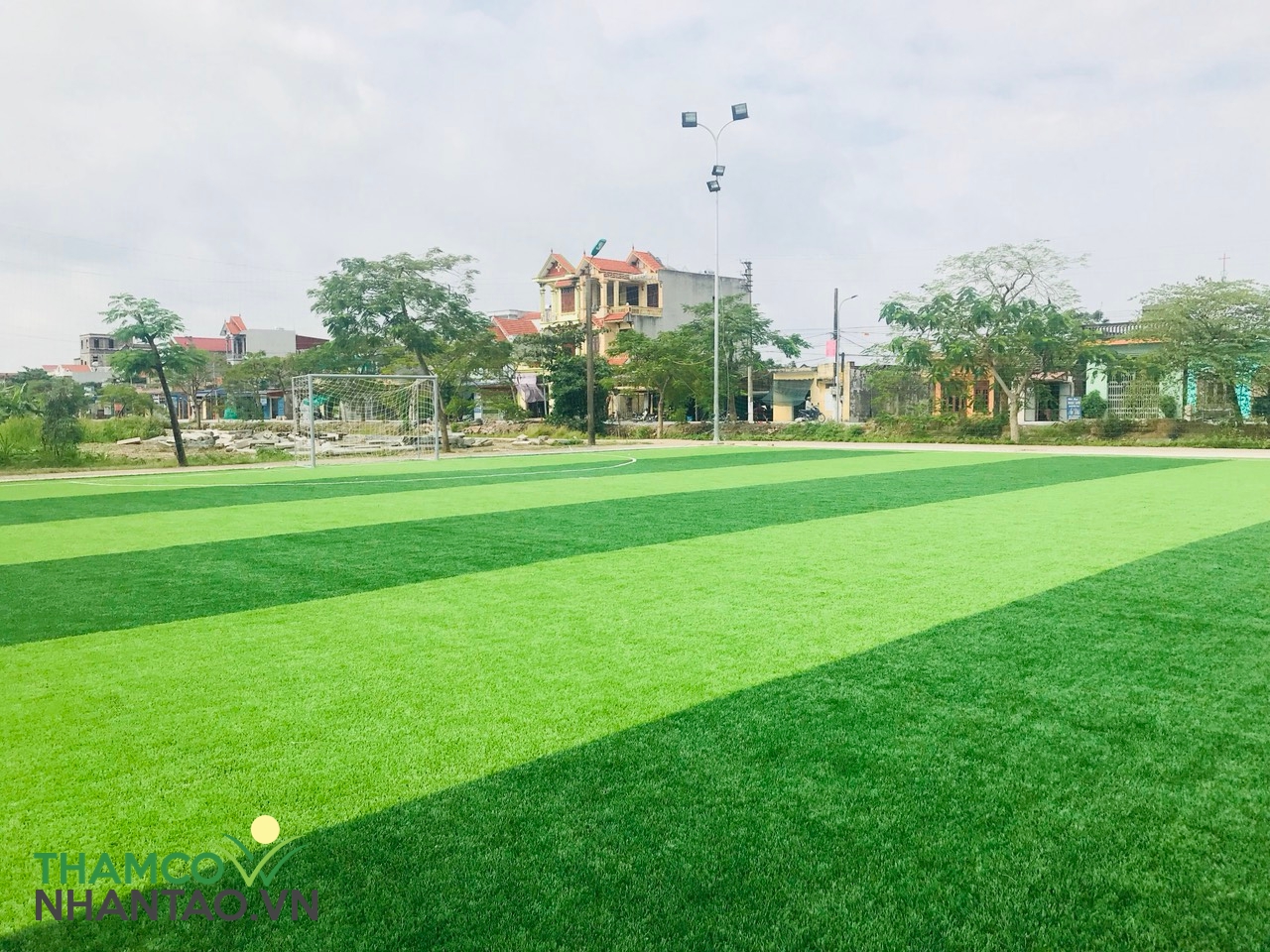 Một vài hình ảnh của dự án sân bóng đá tại Hải Hậu, Nam Định: 3