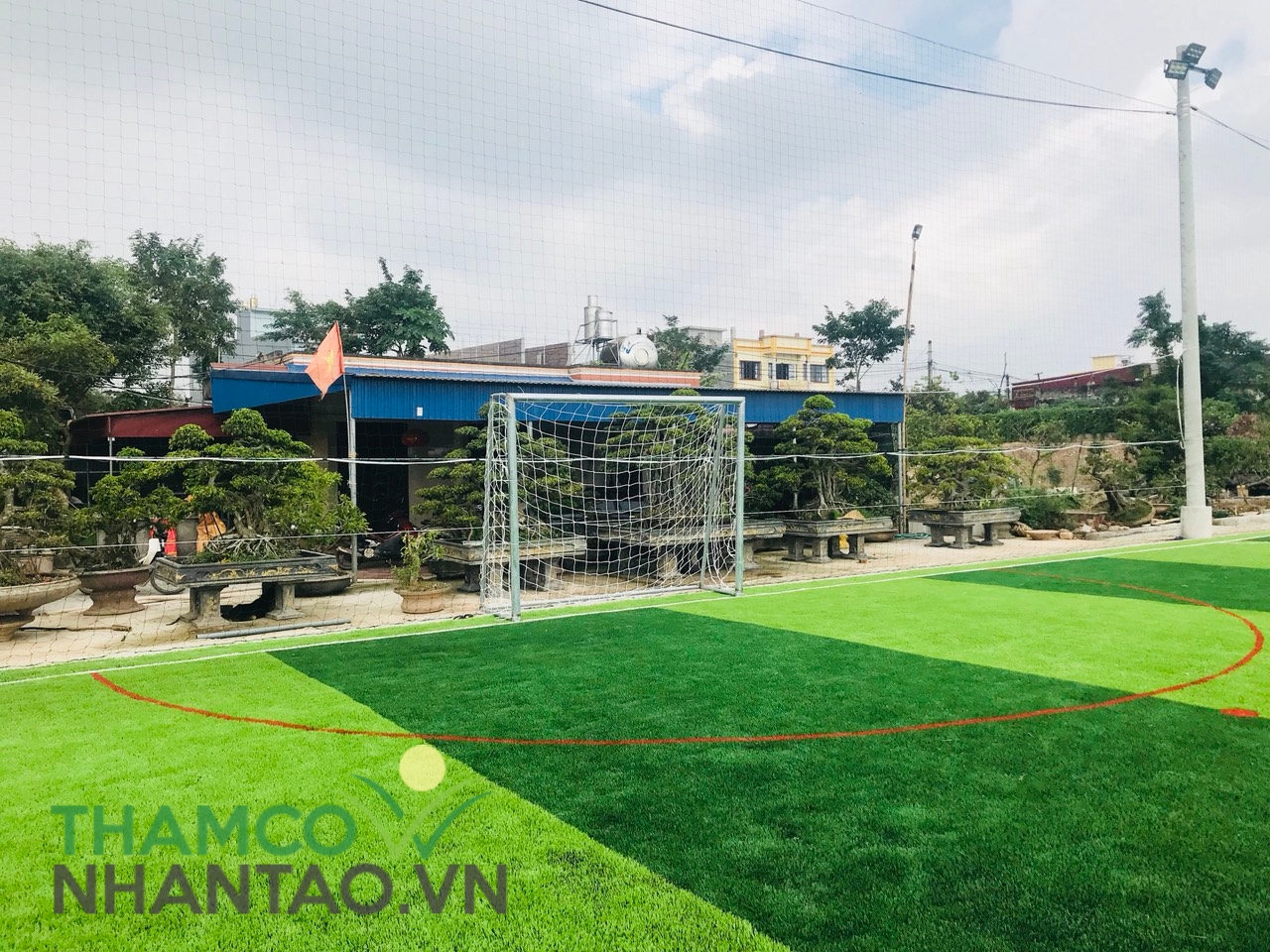 Một vài hình ảnh của dự án sân bóng đá tại Hải Hậu, Nam Định: 7