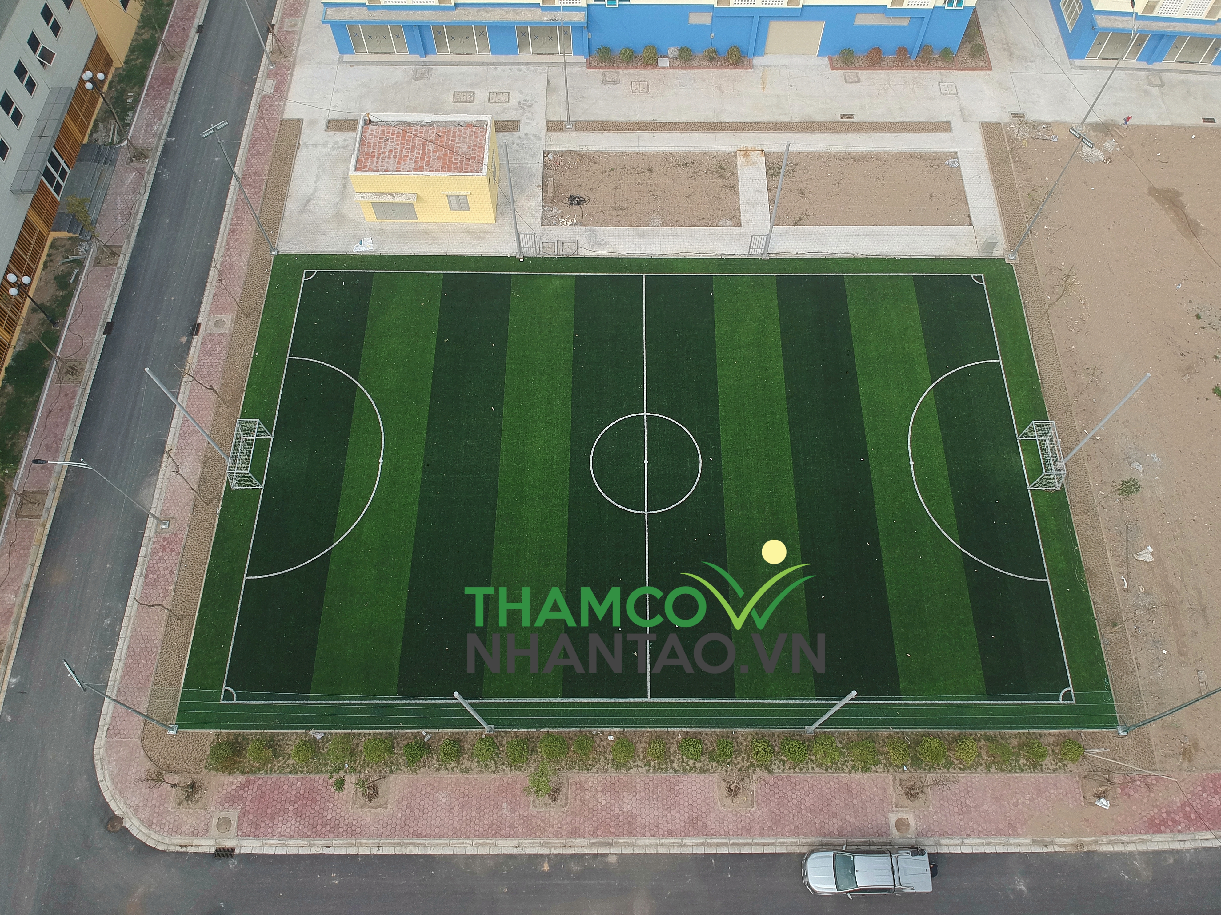 Một vài hình ảnh của dự án sân bóng đá tại Đồng Văn, Hà Nam: 7