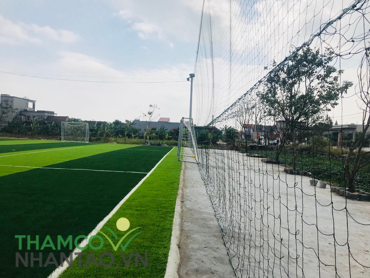 Một vài hình ảnh của dự án sân bóng đá tại Hải Hậu, Nam Định: 5
