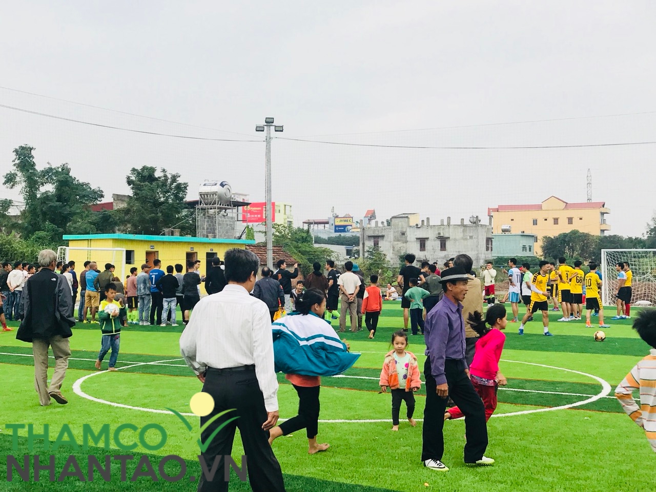 Một vài hình ảnh của dự án sân bóng đá tại Hải Hậu, Nam Định: 8