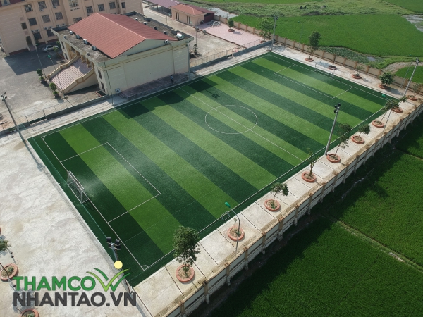 Một vài hình ảnh của dự án sân bóng đá tại Yên Phong, Bắc Ninh: 3