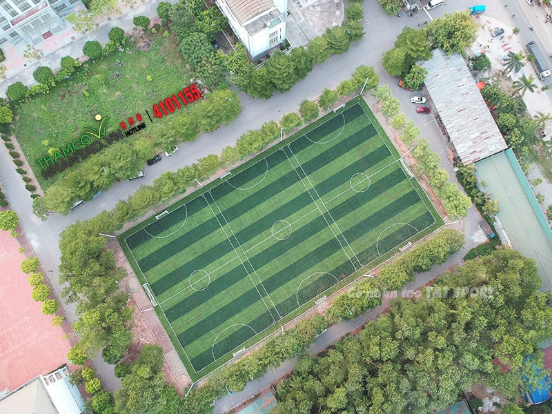 Một vài hình ảnh của dự án Cụm 3 sân bóng đá tại trường Đại học công nghiệp Việt Hung 2: 7
