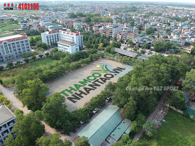 Một vài hình ảnh của dự án Cụm 3 sân bóng đá tại trường Đại học công nghiệp Việt Hung 2: 4