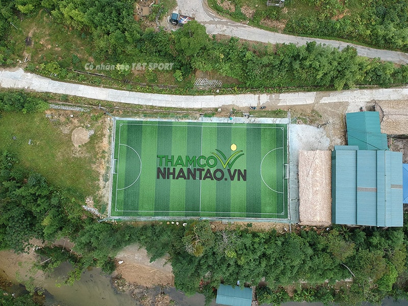 Một vài hình ảnh của dự án sân bóng đá cỏ nhân tạo tại Tả Phìn Hồ, Hà Giang 2