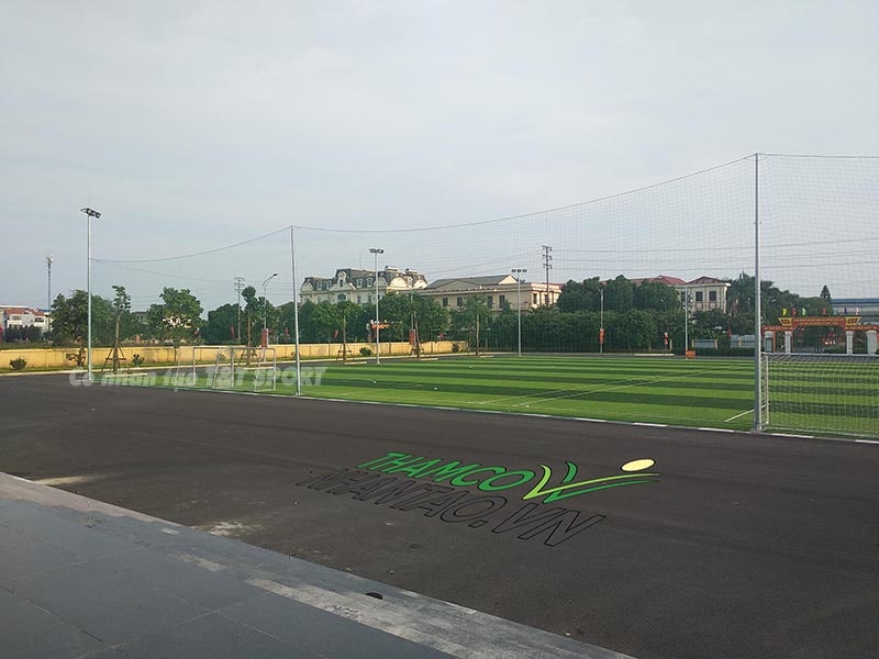 Một vài hình ảnh của dự án sân bóng đá cỏ nhân tạo tại Văn Lâm, Hưng Yên 4