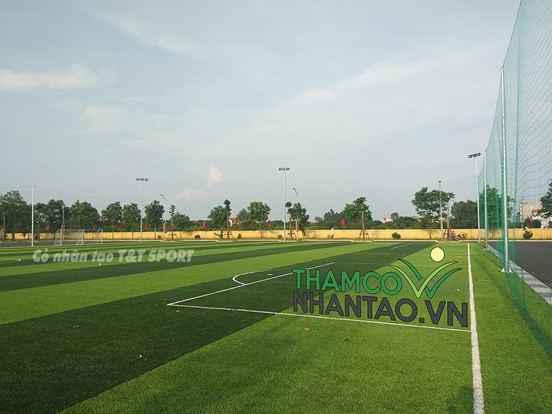 Một vài hình ảnh của dự án sân bóng đá cỏ nhân tạo tại Văn Lâm, Hưng Yên 5