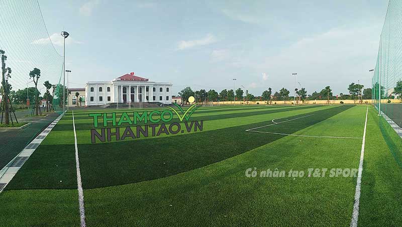 Một vài hình ảnh của dự án sân bóng đá cỏ nhân tạo tại Văn Lâm, Hưng Yên 3