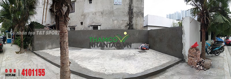 Một vài hình ảnh của dự án Sân chơi thể thao chung cư Green Pearl Minh Khai, Hà Nội 1