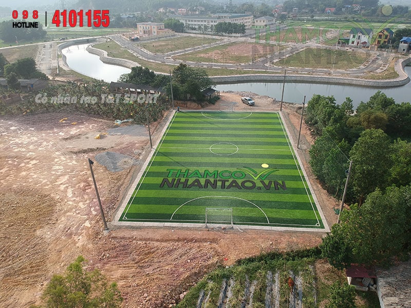 Một vài hình ảnh của dự án sân bóng đá cỏ nhân tạo tại Sóc Sơn, Hà Nội: 7
