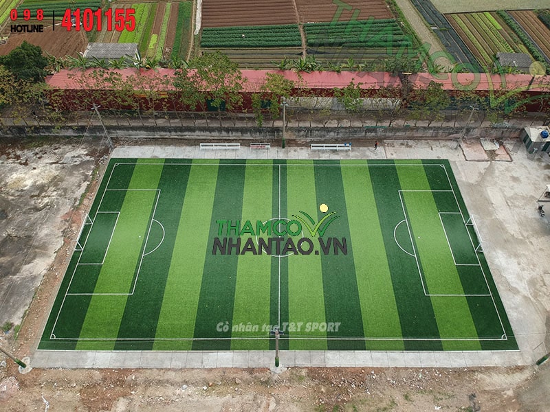 Một vài hình ảnh của dự án sân bóng đá cỏ nhân tạo tại Sơn Tây, Hà Nội: 8