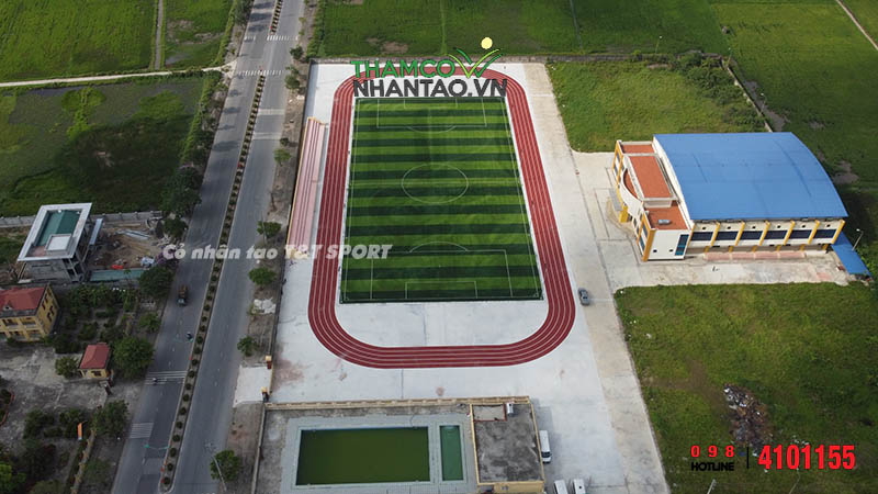 Một vài hình ảnh của dự án sân bóng đá cỏ nhân tạo tại Xuân Trường, Nam Định 8