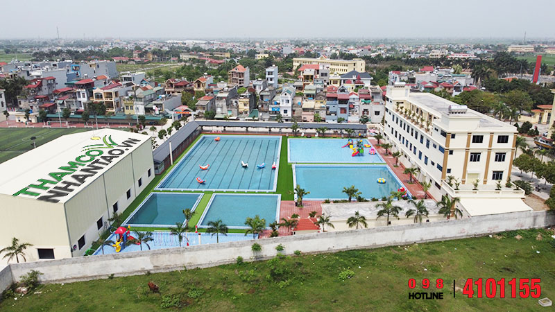Một vài hình ảnh của dự án Trung tâm thể dục thể thao Vũ Thư, Thái Bình: 4