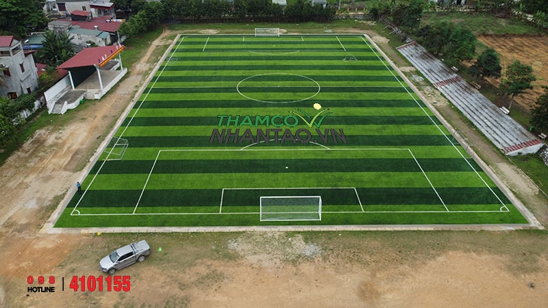 Một vài hình ảnh của dự án sân bóng đá cỏ nhân tạo tại trung tâm thông tin huyện Quan Hóa, Thanh Hóa: 8