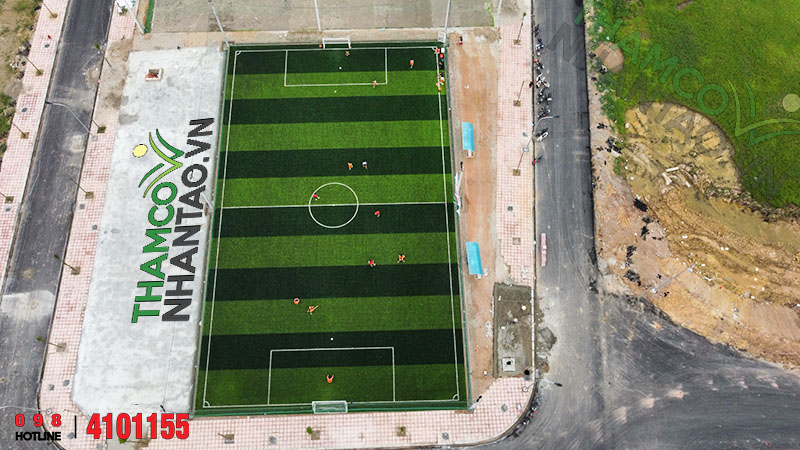 Một vài hình ảnh của dự án sân bóng đá cỏ nhân tạo tại Khu tái định cư huyện Yên Phong, Bắc Ninh: 4