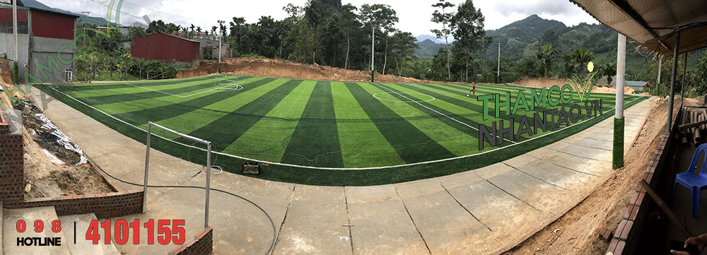 Một vài hình ảnh của dự án sân bóng đá cỏ nhân tạo tại Văn Bàn, Lào Cai: 5