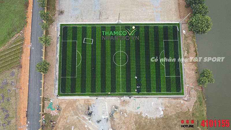 Một vài hình ảnh của dự án sân bóng đá cỏ nhân tạo tại Yên Lạc, Vĩnh Phúc: 6