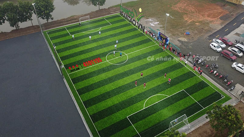 Một vài hình ảnh của dự án sân bóng đá cỏ nhân tạo tại Yên Lạc, Vĩnh Phúc: 7