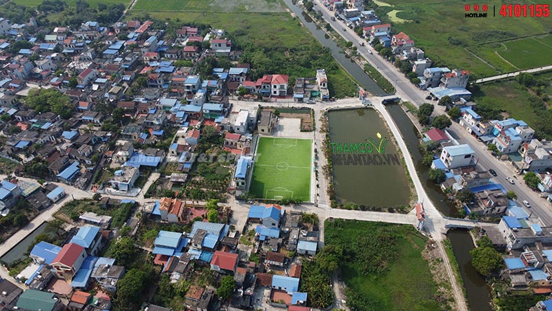 Một vài hình ảnh của dự án sân bóng đá cỏ nhân tạo tại Nam Trực, Nam Định: 10