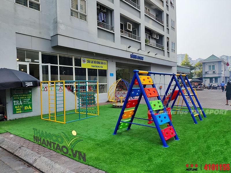 Một vài hình ảnh của dự án sân chơi cộng đồng chung cư Nam Trung Yên, Hà Nội: 5