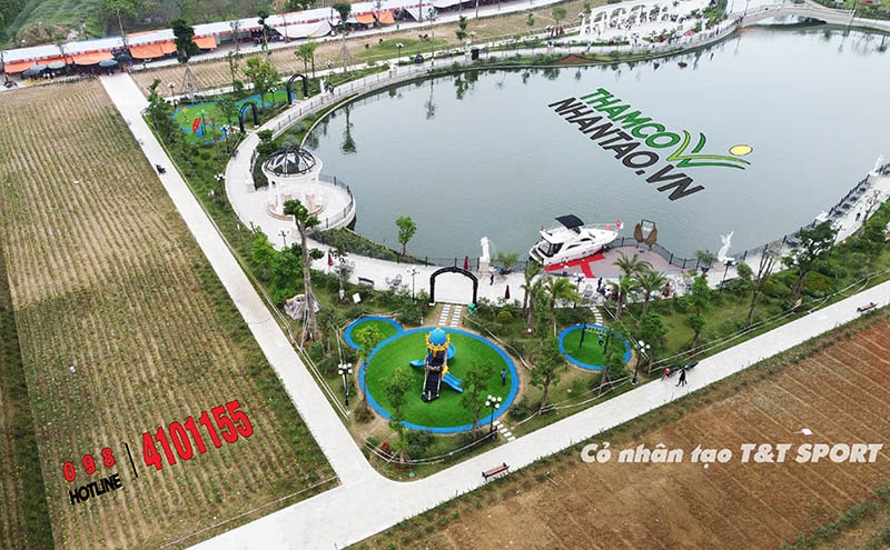 Một vài hình ảnh của dự án sân chơi cao cấp khu đô thị Danko Thái Nguyên: 6