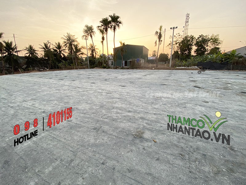 Một vài hình ảnh của dự án sân bóng đá cỏ nhân tạo tại Nông Cống, Thanh Hóa: 3