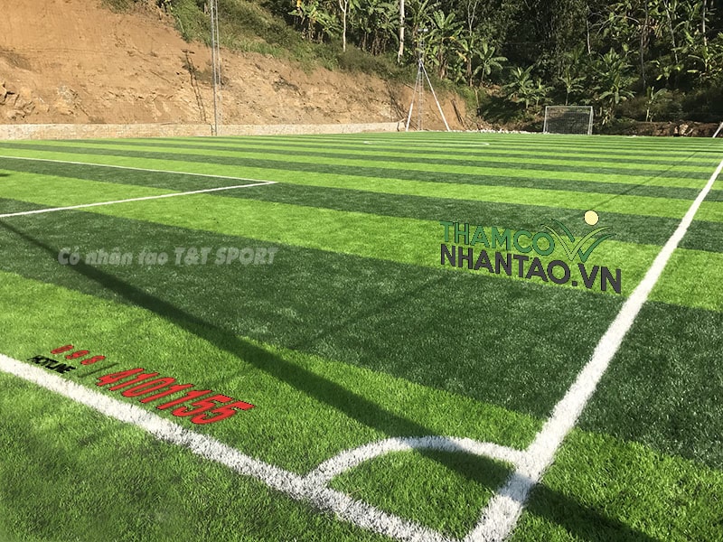 Một vài hình ảnh của dự án sân bóng đá cỏ nhân tạo tại Nghiên Loan, Pác Nặm, Bắc Kạn: 3