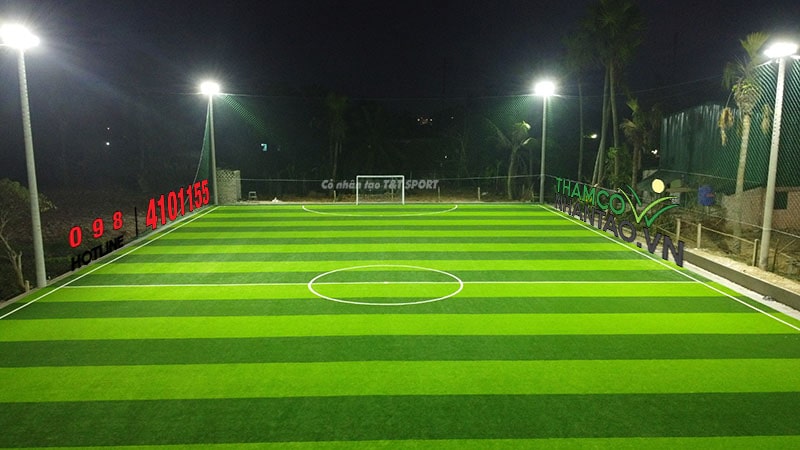 Một vài hình ảnh của dự án sân bóng đá cỏ nhân tạo tại Nông Cống, Thanh Hóa: 7
