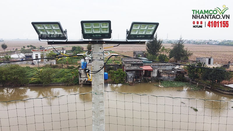 Một vài hình ảnh của dự án sân bóng đá cỏ nhân tạo tại Quang Minh, Kiến Xương, Thái Bình: 4