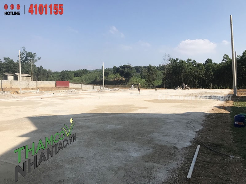 Một vài hình ảnh của dự án sân bóng đá cỏ nhân tạo tại Tất Thắng, Thanh Sơn, Phú Thọ: 1
